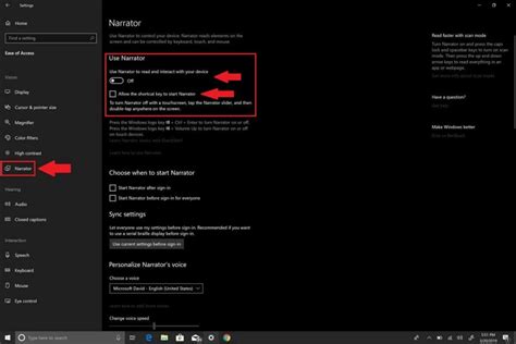 How To Turn Off Narrator In Windows 10