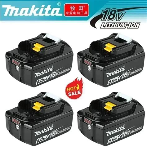 Genu No Para Makita 18v Bateria 6ah Bl1850b Li Ion Substitui O Para