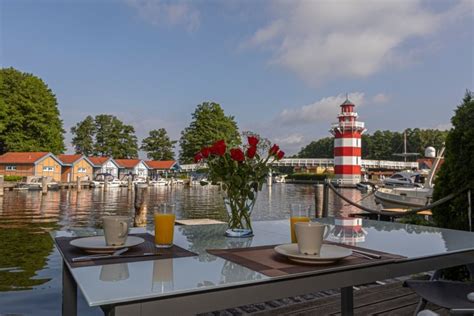 Ferienhaus Auf Der Vorderen Insel Im Hafendorf Rheinsberg Wasserblick