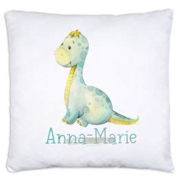 Timalo Personalisiertes Dino Kissen Mit Namen Personalisiertes