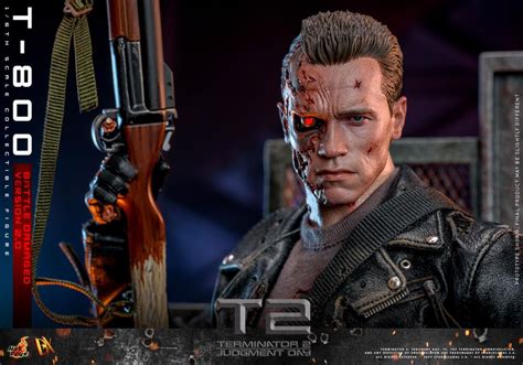 Hot Toys Terminator 2 DX46 T 800 Battle Damaged Version 2 0 Kapow Toys