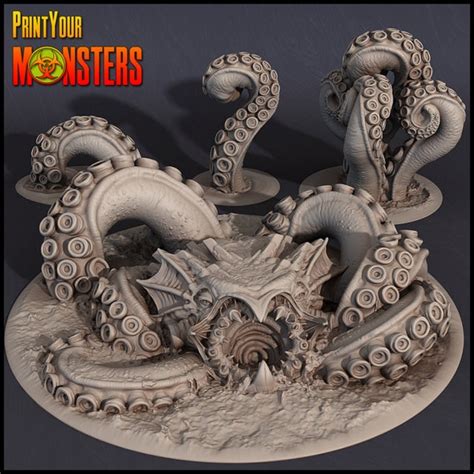 Miniature Toys Radioactive Kraken DnD D&D Dungeons and Dragons 20121 ...