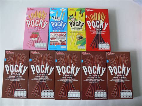 Pocky Glico Chocolate Strawberry Double Banana Milk Biscuit Stick Snack