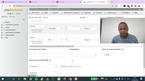 Crear Tabla Cliente Mysql Aprende A Crear Tabla En Mysql Tablas En Mysql Youtube
