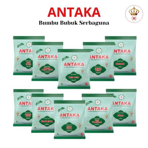 Jual Mahkota Antaka Bumbu Bubuk Serbaguna Rasa Balado Balado Pedas