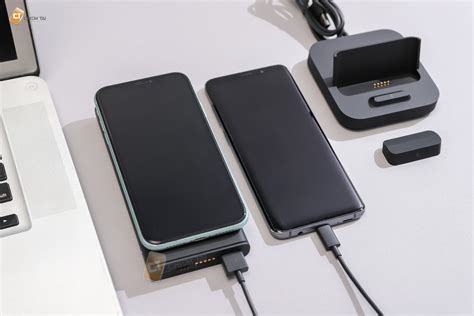 Đế sạc nhanh không dây kiêm sạc dự phòng 10000mAh Xiaomi WPB25ZM 30W ...
