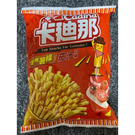 聯華食品 卡迪那 德州薯條 茄汁口味 60g 效期 20241124 蝦皮購物