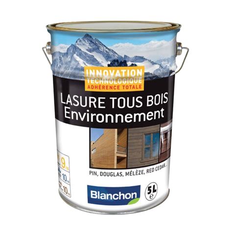 Lasure Tous Bois Environnement Blanchon