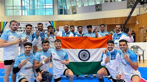 India Beat Iran To Defend Men S Asian Kabaddi Championships Title