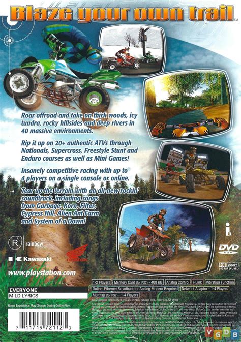 Atv Offroad Fury Vgdb V Deo Game Data Base