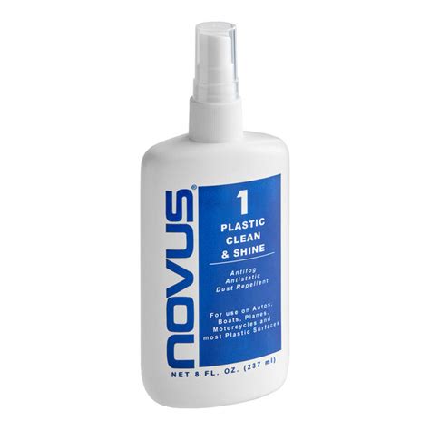 Novus Pn 7020 8 Oz Plastic Clean And Shine 1