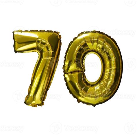 11 Golden number helium balloons isolated background. Realistic foil ...