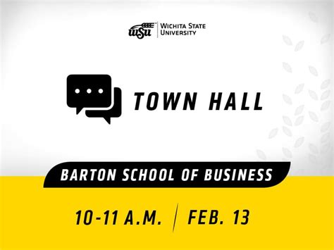 Town hall scheduled for Barton School staff, faculty – WSU News