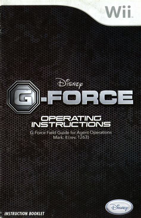 Disney G Force 2009 Wii Box Cover Art Mobygames