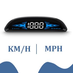 AMROOLOO Compteur De Vitesse GPS Pour Voiture Affichage De La Vitesse