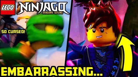 Cursed Animation Mistakes 😅 Ninjago Dragons Rising Season 2 Animation Errors Youtube