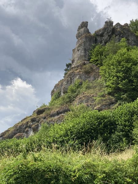 Landschaft Und H Hlen Im P Ttlachtal Fr Nkische Schweiz