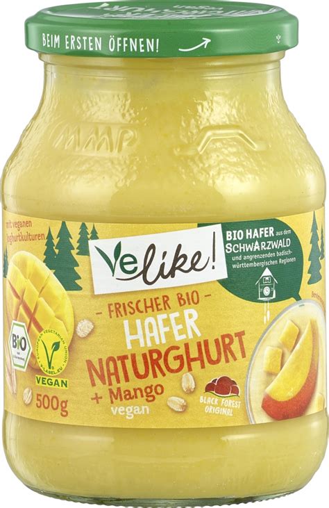 Velike Frischer Bio Hafer Naturghurt Mango G