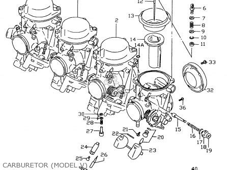 Suzuki GSXR600 2000 Y Parts Lists And Schematics