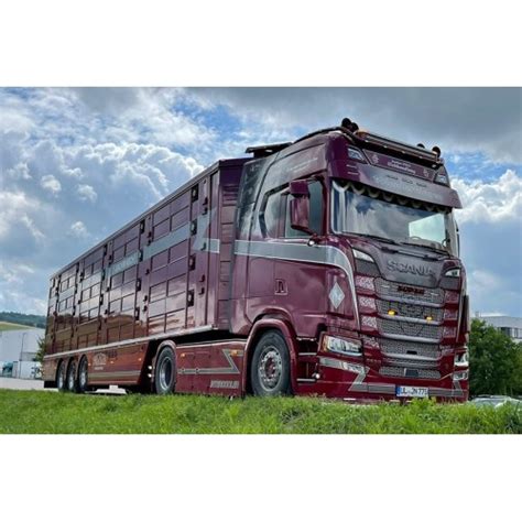 Imc Scania S Ng Highline Livestock Cattle Trailer Joachim Nisch