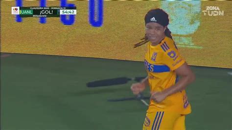 Sigue la fiesta en el Volcán Fishel marca doblete y Tigres lo gana 4