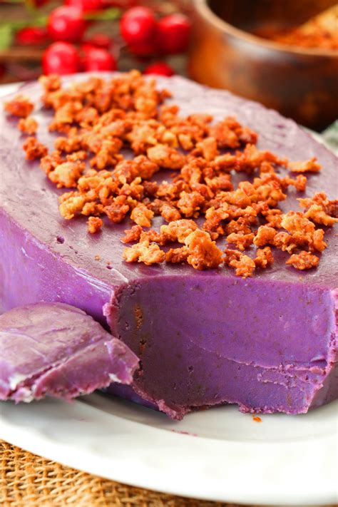 Ube Halaya Recipe Purple Yam Jam Foxy Folksy