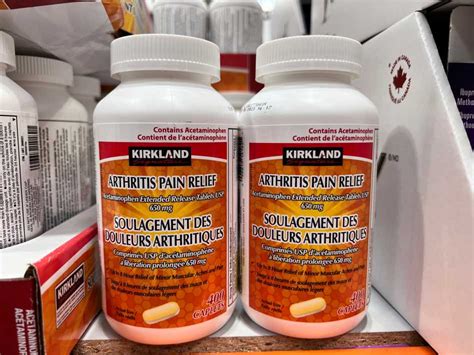 Kirkland Signature Arthritis Pain 650mg 400 Caplets At Costco South