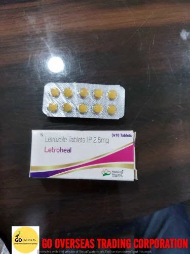 LETROHEAL Letrozole 2 5 Tablets For Hospital Packaging Size Per