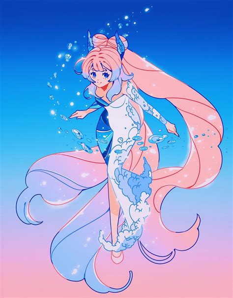 Meyo Meyoco On X Anime Mermaid Cute Art Cartoon Art Styles