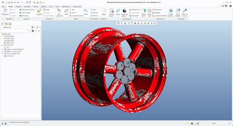 Tutorial How To Create Rims From Cans With Creo Parametric Grabcad Tutorials