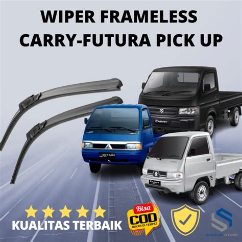 Wiper Frameless Mobil Suzuki Carry Suzuki Futura Sapuan Wifer Kaca