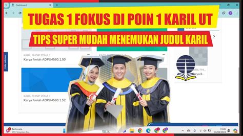 Mengerjakan Tugas 1 Untuk Poin 1 Karya Tulis Ilmiah KARIL Mahasiswa