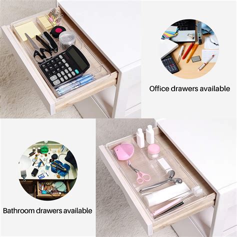 Oubonun Expandable Drawer Organizer To Width Shallow