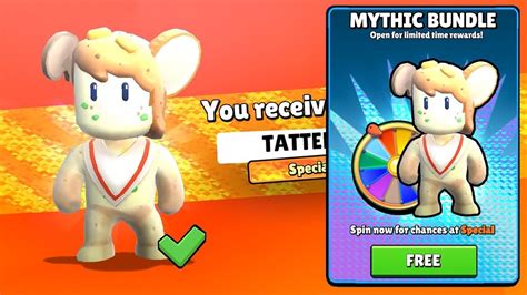 NEW TATERS IN MYTHIC BUNDLE Stumble Guys YouTube