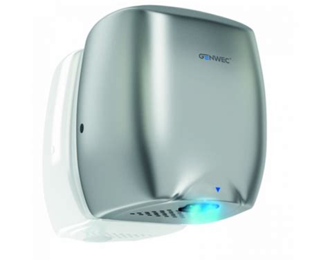 E Flow Hand Dryer Aluminium Silver 220 240v