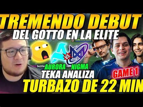 DEBUT Del GOTTO En La ELITE LEAGUE Con TURBAZO De 22 Min TEKA Analiza