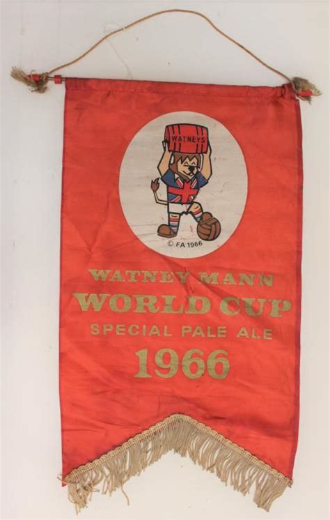 World Cup Memorabilia A Watney Mann World Cup Special Pale Ale 1966