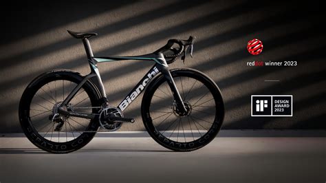 New Bianchi Oltre Rc Wins If And Red Dot Design Awards Bianchi