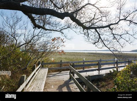 Sandy Point State Reservation During Hi Res Stock Photography And