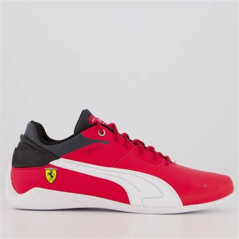 T Nis Puma Scuderia Ferrari Drift Cat Delta Vermelho T Nis Esportivo