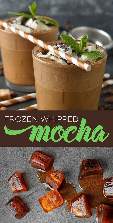 Frozen Whipped Mocha | Recipe | Coffee drink recipes, Frappe recipe, Iced drinks recipes