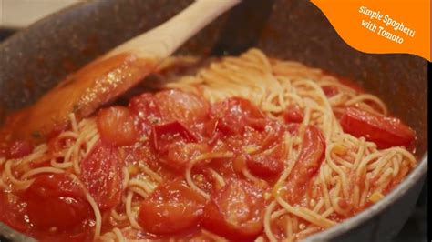 This Easy Tomato Spaghetti Recipe Is Perfect For Busy Weeknights You