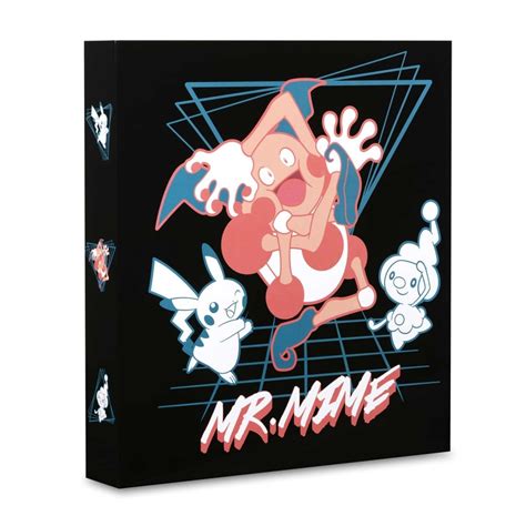 Mr Mime Dance Time D Ring Binder In Pok Mon Center Official Site