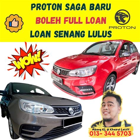 Harga Proton Saga Baru Bayaran Bulanan Rendahpromosi Harga