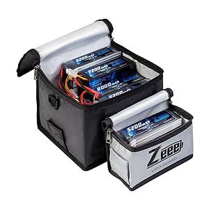 Zeee Batterie Safe Bag Sac Ignifuge Et Antid Flagrant Bo Te De