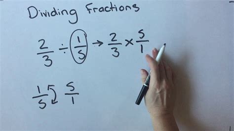 Dividing Fractions Youtube