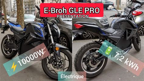 Présentation EBROH BRAVO GLE PRO Ma moto 100 électrique 125cc