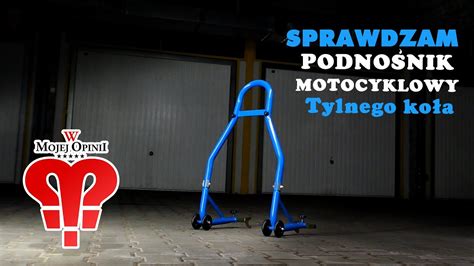 Stojak Podnośnik motocyklowy tylnego koła firmy Bass Polska YouTube