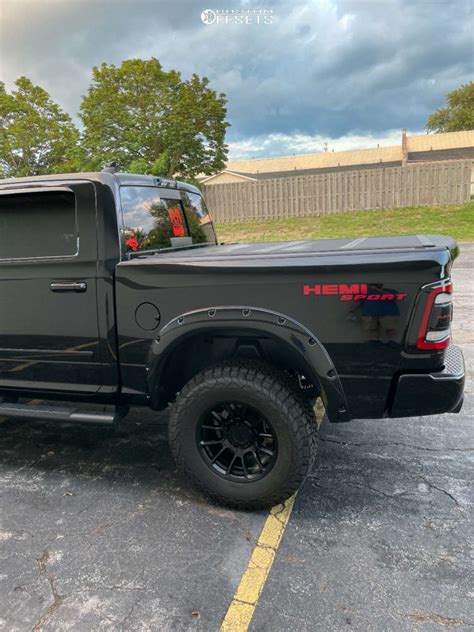 2018 Ram 1500 With 18x9 12 Raceline Gauge And 35 12 5r18 Bfgoodrich All Terrain Ta Ko2 And