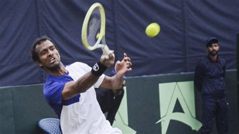 Davis Cup Ramkumar Sriram Balaji Secure Lead For Ind Over Pak In